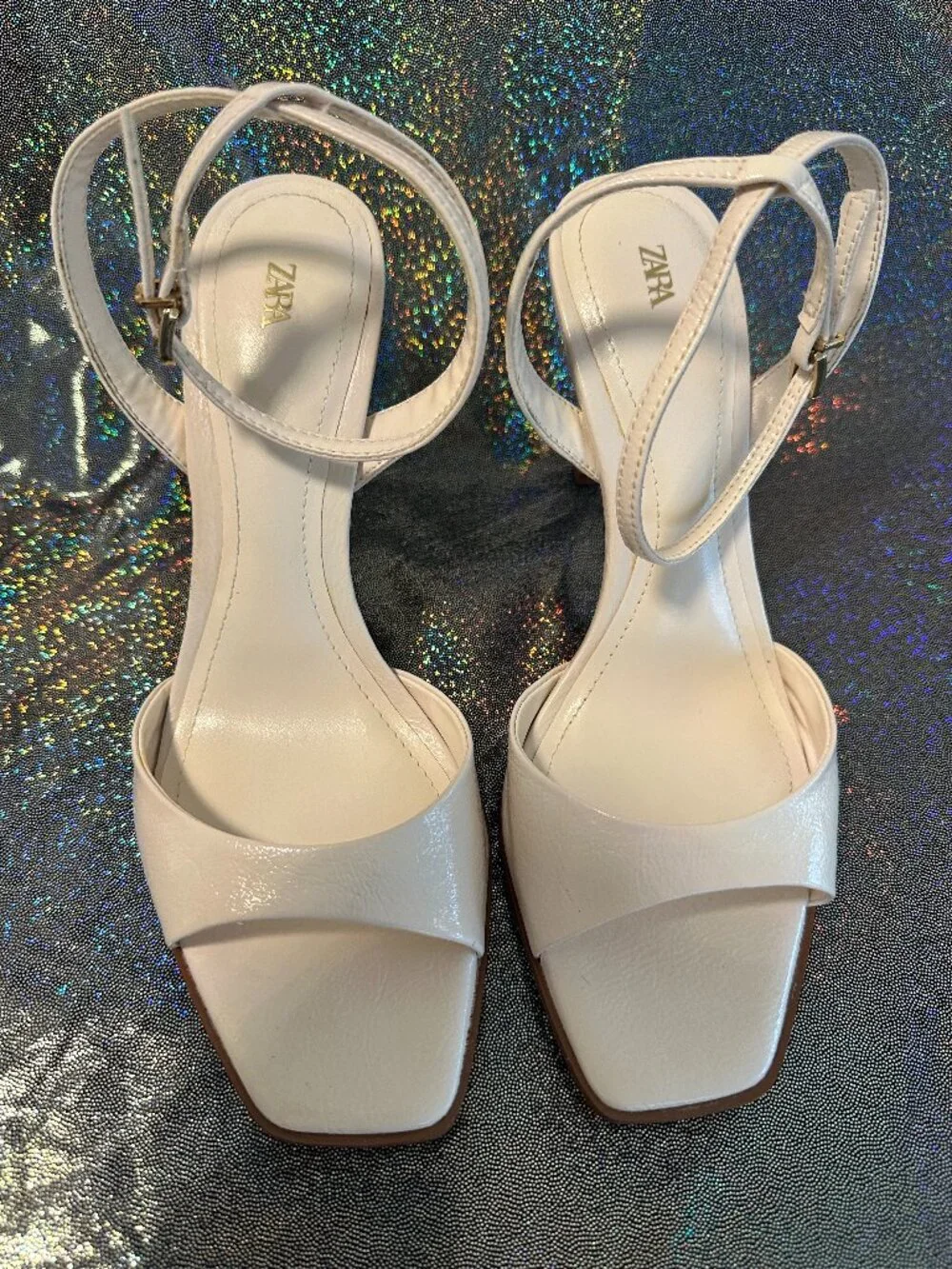 Strappy Sandals By ZARA with 4